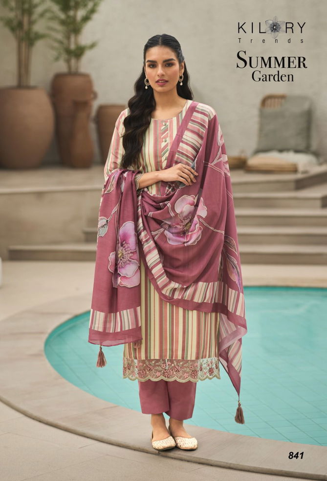 Summer Garden By Kilory Jam Cotton Dress Material Wholesale Market In Surat